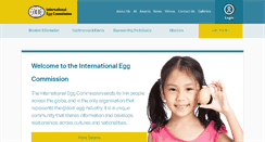 Desktop Screenshot of internationalegg.com