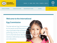 Tablet Screenshot of internationalegg.com